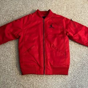 Jordan bomber jacket boys sz M